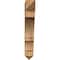 Ekena Millwork Balboa Arts & Crafts Smooth Bracket, Western Red Cedar, 5 1/2"W x 32"D x 36"H BKT06X32X36BOA03SWR - alternate 4